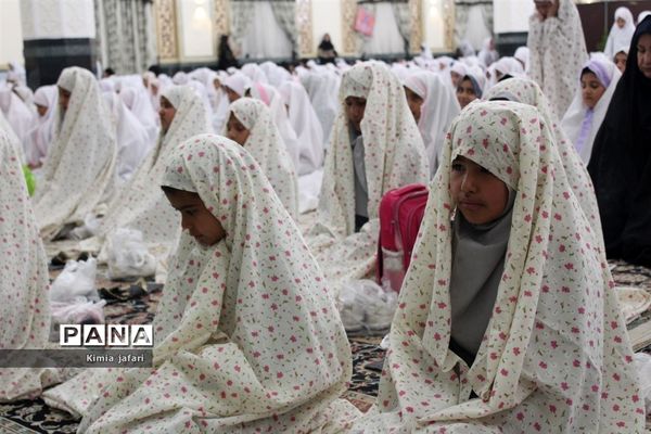 برگزاری جشن بزرگ عبادت با حضور روزه اولی‌ها در شهرستان کاشمر