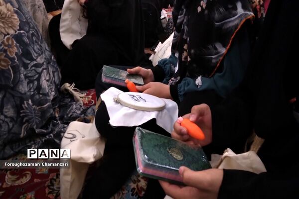 مراسم اعتکاف اتحادیه دانش آموزی انجمن اسلامی در جوار حرم مطهر رضوی