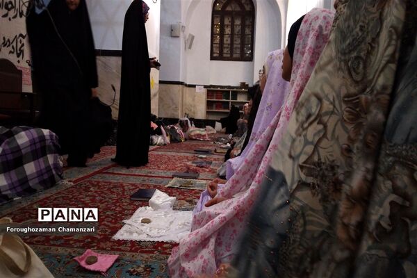 مراسم اعتکاف اتحادیه دانش آموزی انجمن اسلامی در جوار حرم مطهر رضوی
