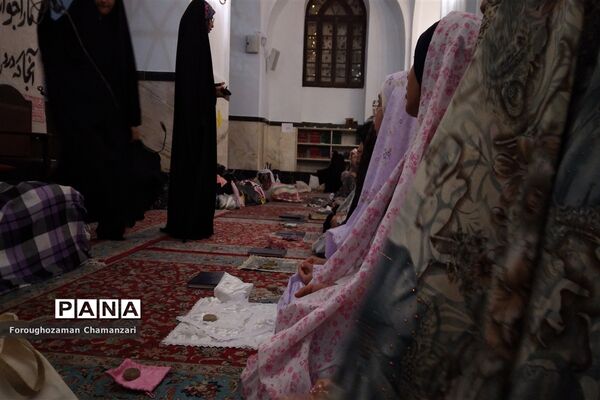 مراسم اعتکاف اتحادیه دانش آموزی انجمن اسلامی در جوار حرم مطهر رضوی