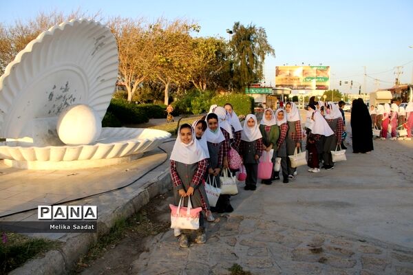 برگزاری جشن دانش‌آموزان روزه اولی در بوشهر