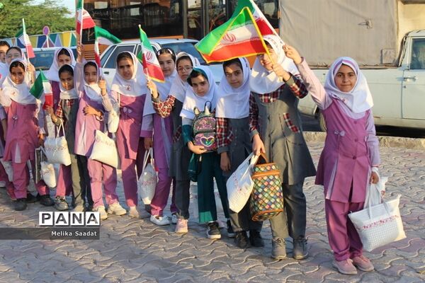 برگزاری جشن دانش‌آموزان روزه اولی در بوشهر