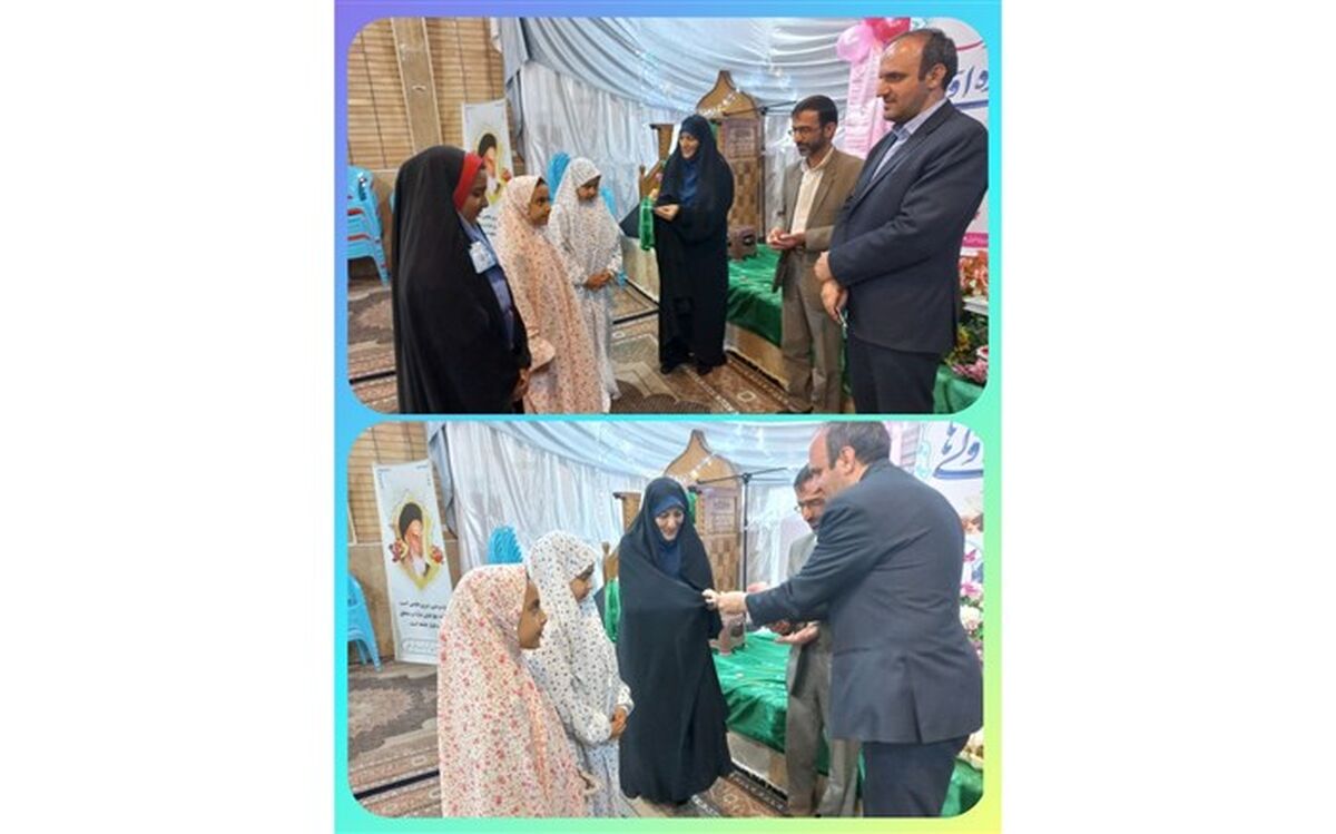 جشن تکریم روزه اولی‌ها در شهرستان جرقویه اصفهان/فیلم