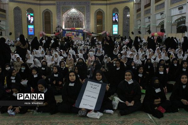 جشن بزرگ  ۱۰ هزار نفری دختران روزه اولی در تبریز -۲