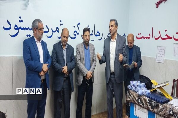 آیین افتتاحیه نمازخانه توسط خیرین در مدرسه ابتدایی حضرت علی اکبر(ع) آموزش و پرورش ناحیه 2 شهرری