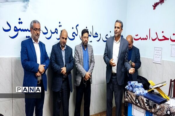آیین افتتاحیه نمازخانه توسط خیرین در مدرسه ابتدایی حضرت علی اکبر(ع) آموزش و پرورش ناحیه 2 شهرری
