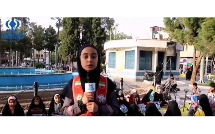 برگزاری  محفل جزخوانی در باغ ملی نجف آباد / فیلم