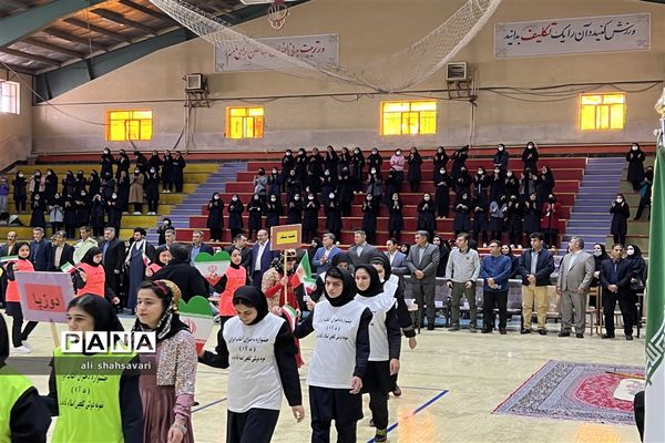 آئین افتتاح جشنواره فرهنگی ورزشی دختران آفتاب ایران