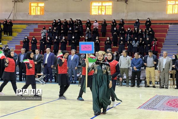 آئین افتتاح جشنواره فرهنگی ورزشی دختران آفتاب ایران