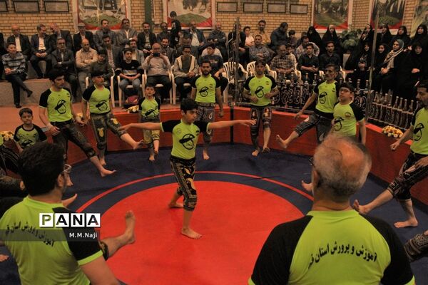 آیین تجلیل از پهلوان «محسن عاصی» در قم