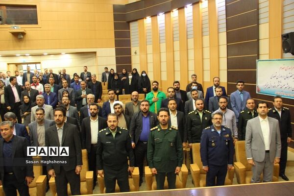 مراسم تکریم و معارفه دادستان عمومی و انقلاب شهرستان اسلامشهر
