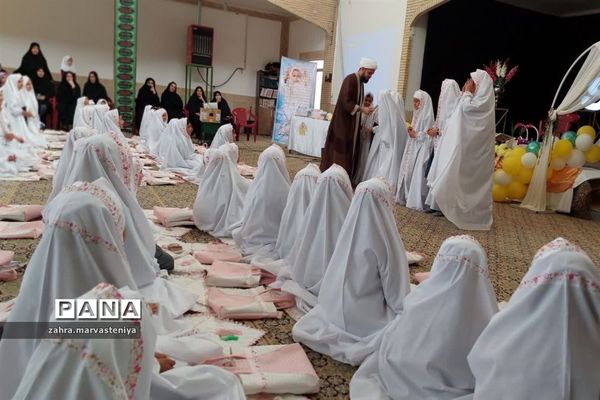 برگزاری جشن بندگی دانش‌آموزان مروستی