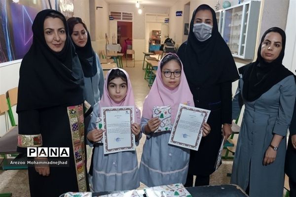 مسابقه نقاشی زمین پاک در پژوهش‌سرای باقرالعلوم قرچک