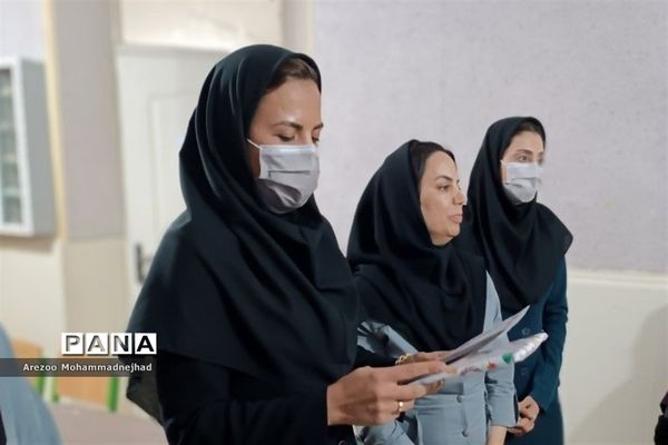 مسابقه نقاشی زمین پاک در پژوهش‌سرای باقرالعلوم قرچک