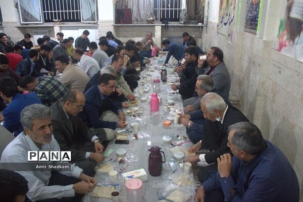 سمپادی‌های سمنان مهمان سفره الهی