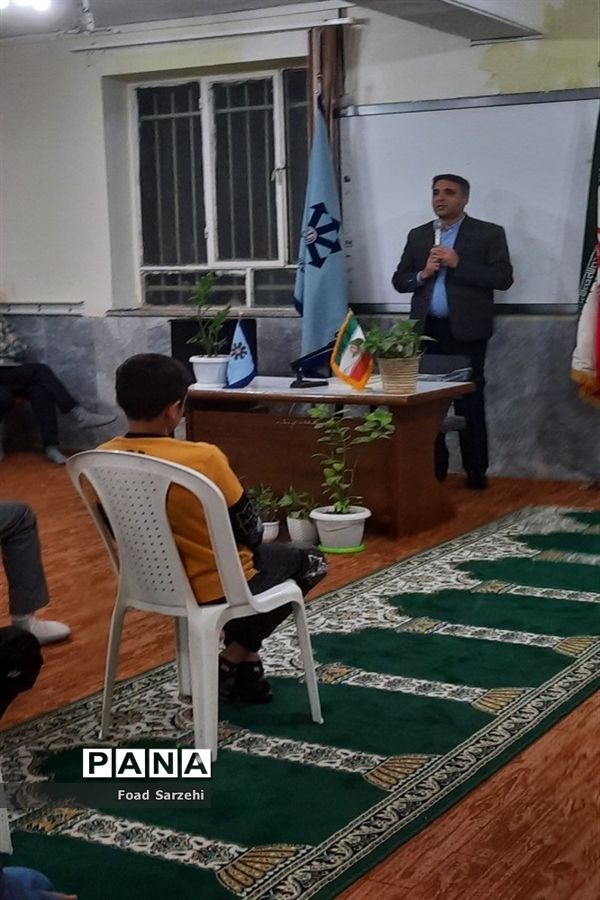 برگزاری مراسم جشن تکلیف دانش‌آموزان پایه هشتم دبیرستان تیزهوشان در شهرستان تربت جام