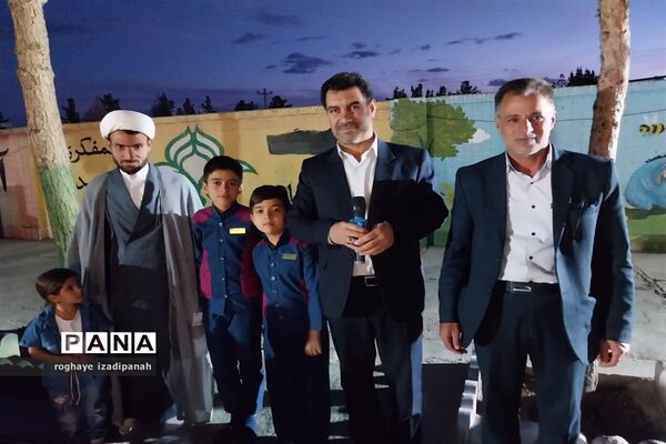 ضیافت افطاری دبستان قرآنی منتظرقائم شهرستان خاتم