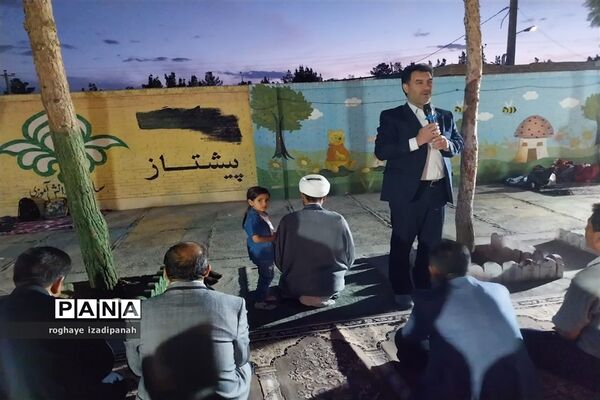 ضیافت افطاری دبستان قرآنی منتظرقائم شهرستان خاتم