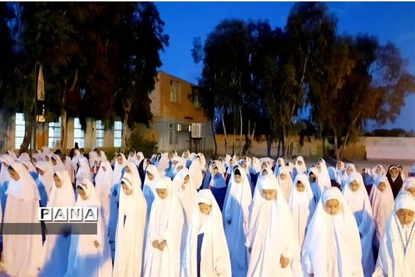 ضیافت افطاری آموزشگاه فاطمیه شهرستان خاتم