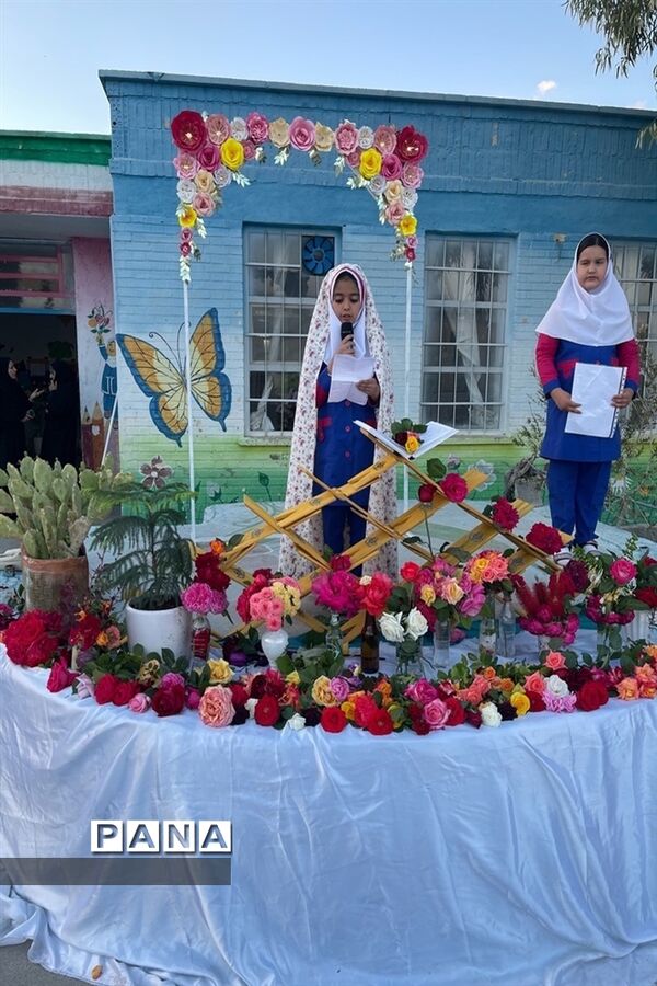 ضیافت افطاری آموزشگاه فاطمیه شهرستان خاتم