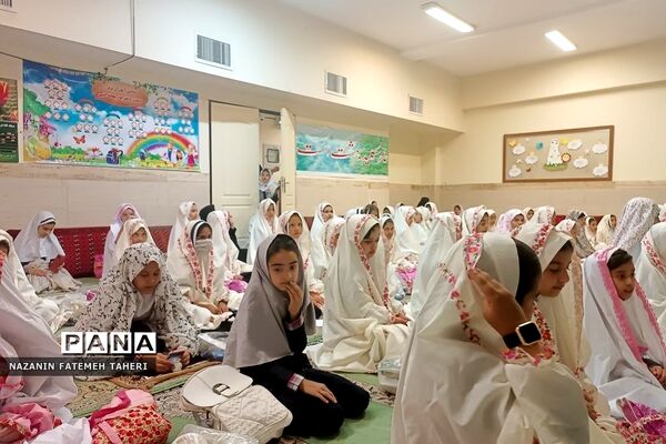 ضیافت افطاری در دبستان دخترانه ریحانه‌النبی فشافویه