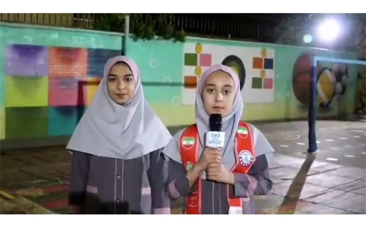 برگزاری افطاری در مدرسه شهید بابک سرمدی  شهرستان نجف آباد/ فیلم