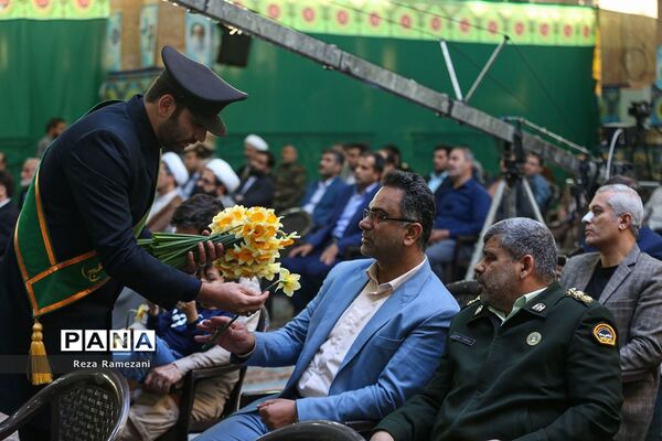 آیین تجلیل از خادمان کشوری جشن‌های نیمه شعبان در مسجد جمکران