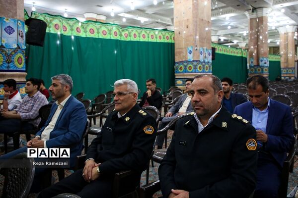 آیین تجلیل از خادمان کشوری جشن‌های نیمه شعبان در مسجد جمکران