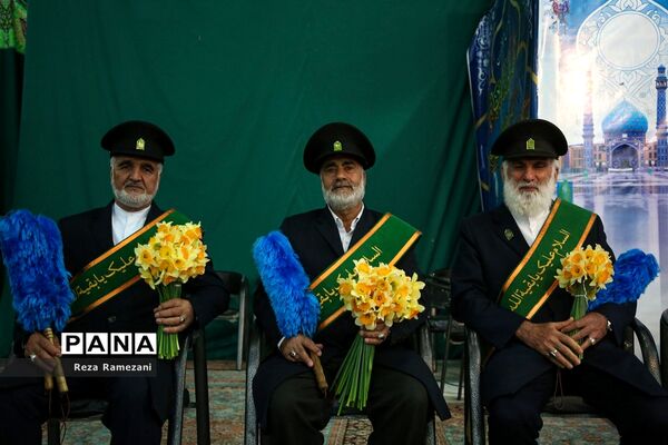 آیین تجلیل از خادمان کشوری جشن‌های نیمه شعبان در مسجد جمکران