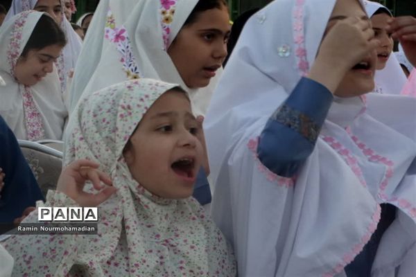 جشن روزه اولی‌ها با حضور پرشور دانش‌آموزان دختر منطقه9 آموزش و پرورش شهر تهران
