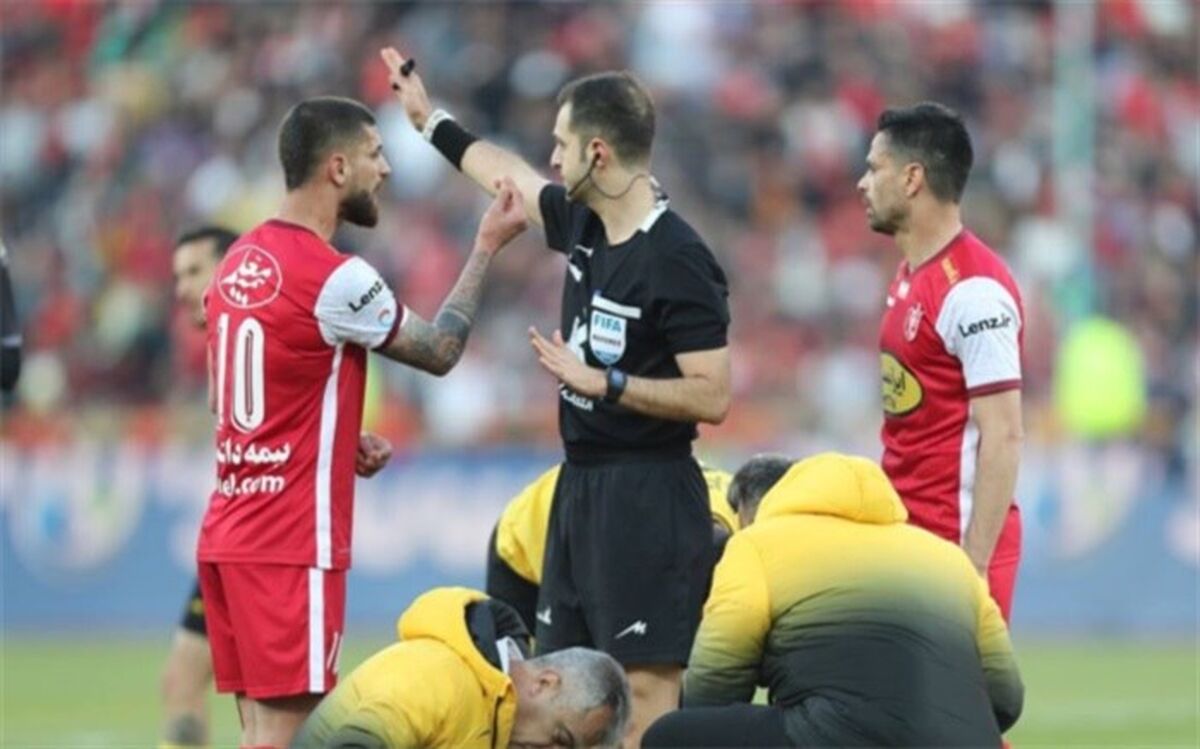خاطره بد پرسپولیسی‌ها از داور دربی