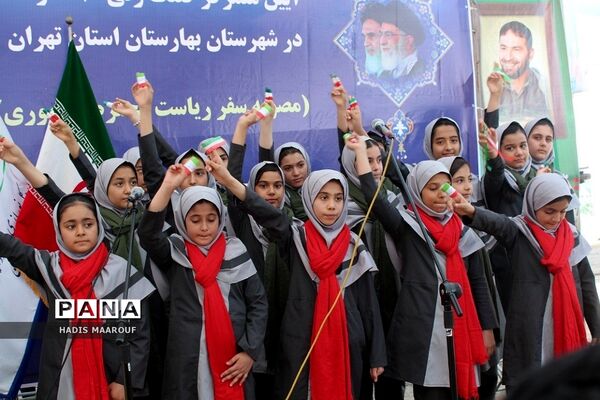آیین خشت‌گذاری ۱۰ مدرسه در بهارستان 2