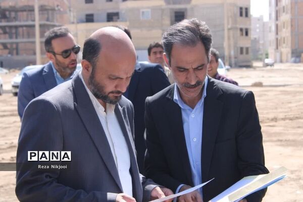 آیین خشت‌گذاری ۱۴۰ باب کلاس درس در شهرستان بهارستان