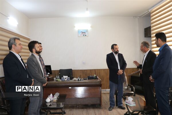 جلسه معارفه رئیس سازمان دانش‌آموزی خواف