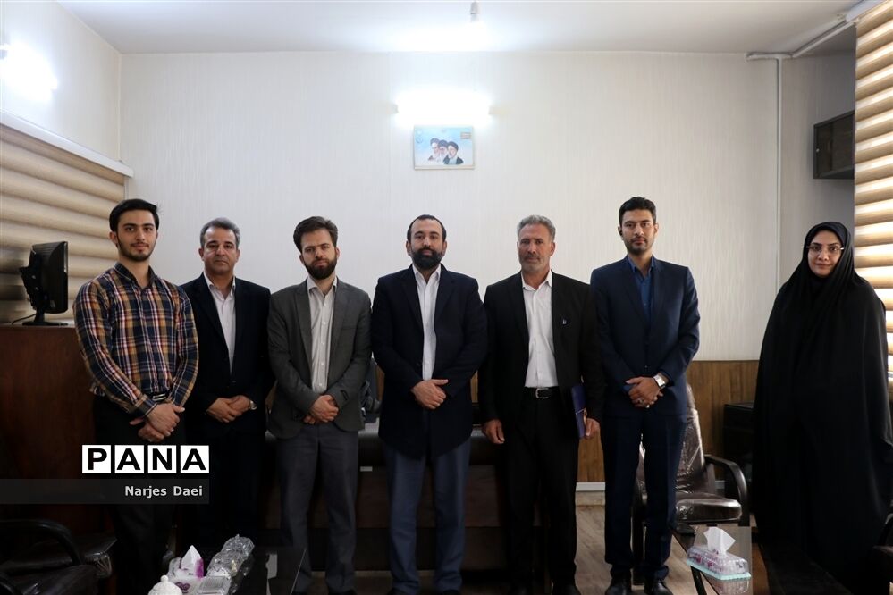 جلسه معارفه رئیس سازمان دانش‌آموزی خواف