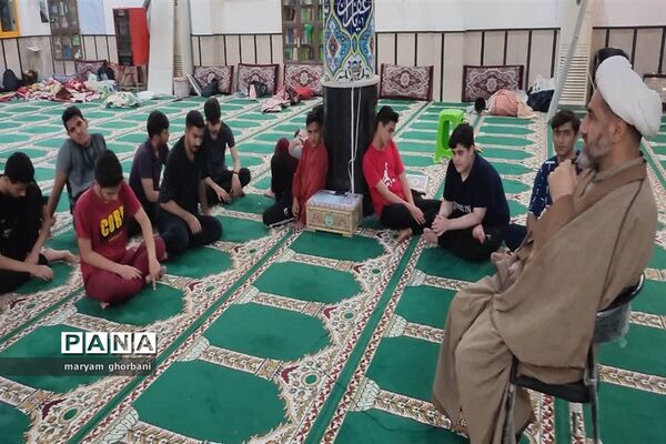 مراسم اعتکاف ماه مبارک رمضان در بهنمیر