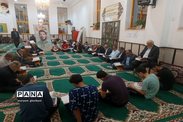 مراسم اعتکاف ماه مبارک رمضان در بهنمیر