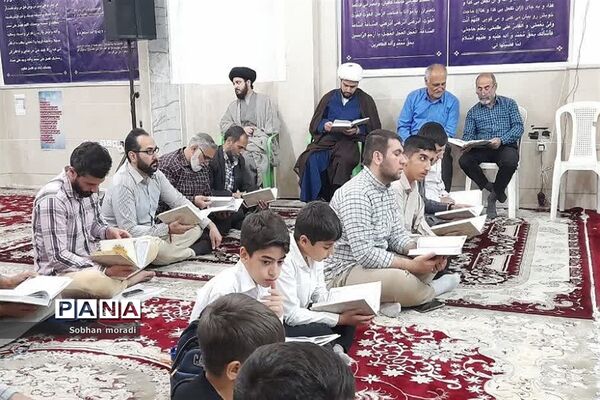 اختتامیه محفل انس با قران کریم در  پایگاه مقاومت بسیج حر
