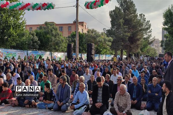 نماز عید فطر در شهرستان رباط‌کریم