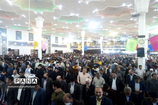 اقامه نماز عید سعید فطر در تربت جام