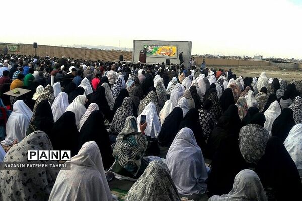 برگزاری نماز عید سعید فطر در فشافویه