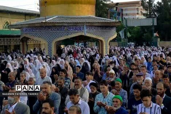 برگزاری نماز عید سعید فطر در فشافویه