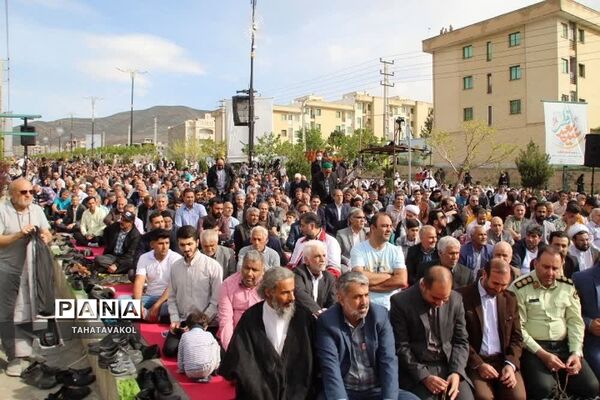 نماز عید فطر در شهرستان پردیس
