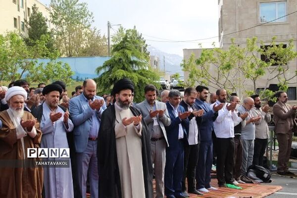 نماز عید فطر در شهرستان پردیس