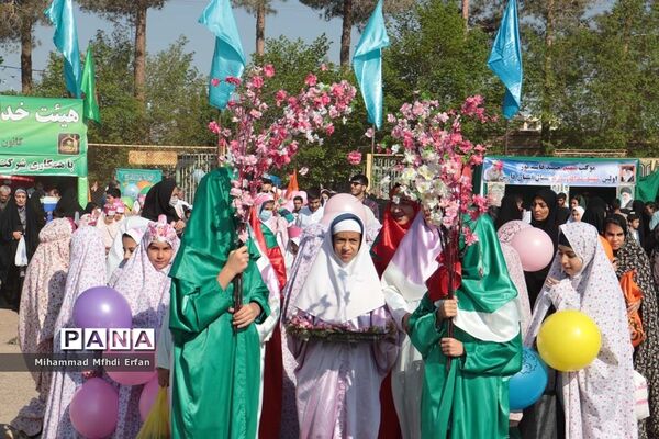 آیین باشکوه نماز عید فطر در آباده