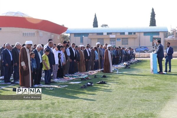 برگزاری نماز عید سعید فطر در شهرستان خرامه