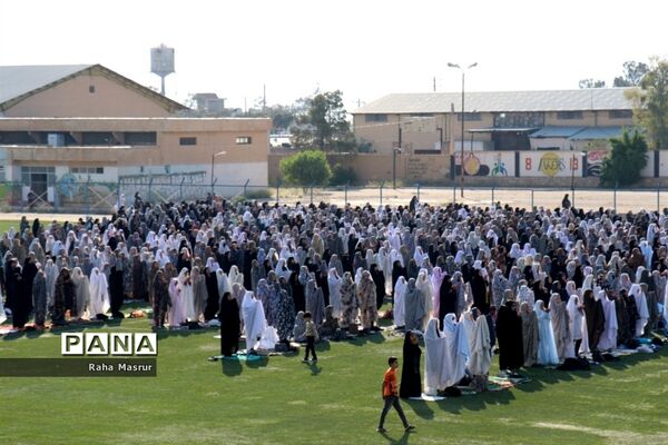 برگزاری نماز عید سعید فطر در شهرستان خرامه