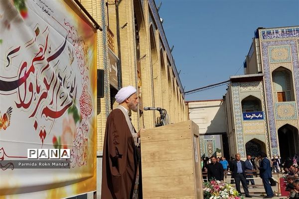 برگزاری نمازباشکوه روزعیدسعید فطر، به امامت آیت الله دژکام در حرم مطهر شاهچراغ (ع)
