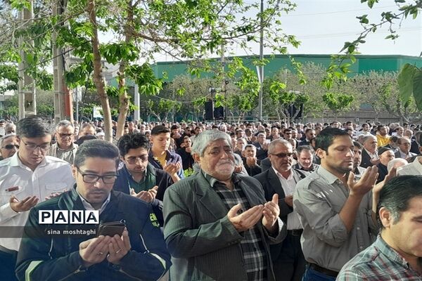 مراسم باشکوه نماز عید فطر در بجنورد