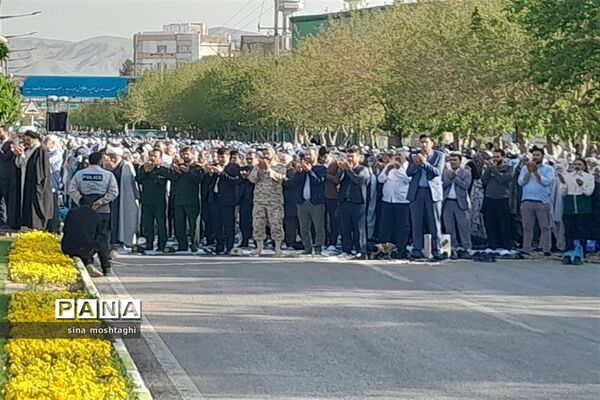 مراسم باشکوه نماز عید فطر در بجنورد